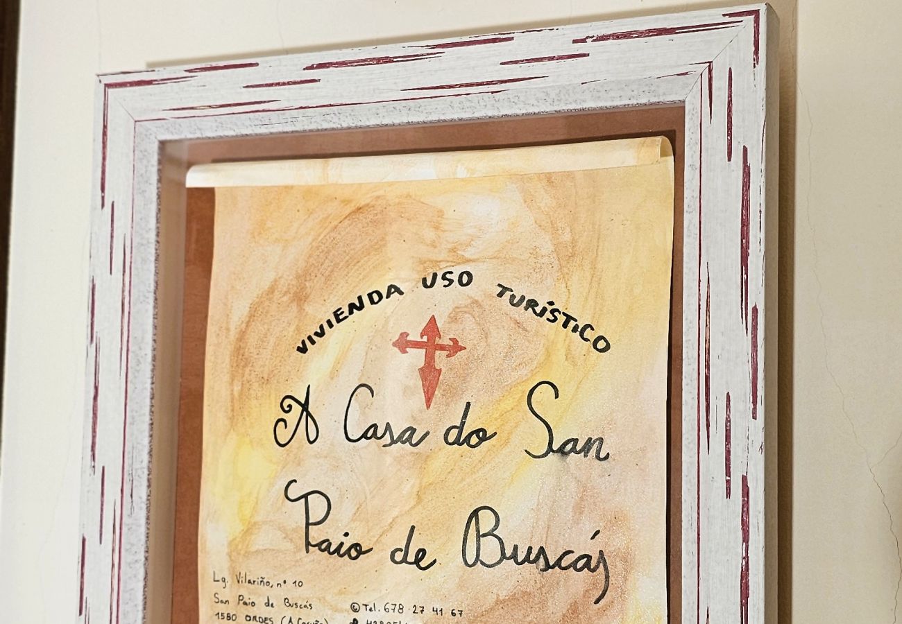 Casa rurale a Ordes - Casa Do San Paio